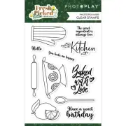 PhotoPlay Photopolymer Clear Stamps-Fresh Picked 2 (Pack of 1)