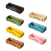 Retro Boxes Crates Tools Sundries Storage Case Multifunction Wooden Holder