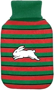 South Sydney Rabbitohs NRL Rugby League Hot Water Bottle and Cover