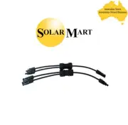 Solar MC4 Y Connectors 2 to 1 (pair) Genuine Stäubli MC4 Connectors 39A 1000V