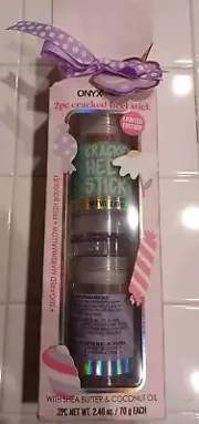 ONYX CRACKED HEEL STICK DUO FRESH BOUQUET & SUGARED MARSHMALLOW Limited Edition!