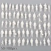 50/100 Pc 1:75 Scale Figures Architectural Human Figure Peoples Sitting Standing