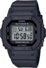CASIO BABY-G BGD-5650-1JF Radio Solar Digital Watch All Black Women