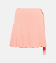 [Live The Process] Live The Process Malia side-tie miniskirt AU 10 pink