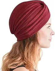 Womens Fortune Teller Fashion Turban - Boho Headwrap Festival Indian Costume