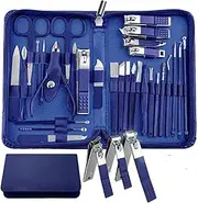 30 Pieces Stainless Steel Manicure Pedicure Kit Nail Clipper Sets Manicure Cutters Personal Care Set for Daily Use