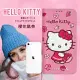 三麗鷗授權 Hello Kitty iPhone SE 2020/SE2 櫻花吊繩款彩繪側掀皮套