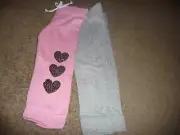NEW NWT Love Republic Girls size 4 Sequin Heart 2-Pack Joggers pants