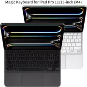 New 2024 Apple - Magic Keyboard for iPad Pro M4 - 11-inch, 13-inch, White, Black