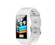 1.14 Inch Large Screen Smart Watch Multi UI Display ECG Heart Rate Monitor IP68 Waterproof Watch-White