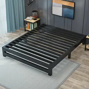 北歐鐵床鐵架床1.8米雙人床簡約現代歐式鐵床1米單人床鐵架床1.5 床架/床架雙人/床架 雙人 日式/單人加大床架/實木床架 雙人/實木床架/床板/雙人床架/床底/標準床/單人床/雙人床