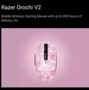Razer Ornata V3 Hello Kitty Gaming Keyboard & Razer Orochi V2 Mouse