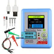 Multi-function LCR MF9 Transistor Tester TFT Diode Triode Capacitance Meter LCR ESR NPN PNP MOSFET IR Tester for Testing