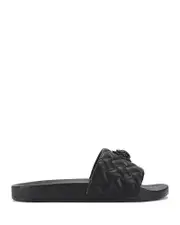 Kurt Geiger London Men's Meena Eagle Black Slip Ons