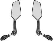 Universal Adjustable Mirrors, Handlebars, Adjustable Mirrors, Compatible with Xiaomi M365 1S PRO MI3, Electric Scooters, Bicycles(D(1Pair))