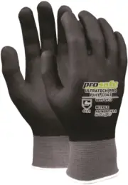 Prosafe ULTRATECH BREATHABLE NITRILE FOAM GLOVES 2-Pairs Black-Size S,M,L Or XL