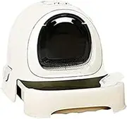 Top Arc Cat Litter Box Fully Enclosed Cat Toilet Drawer Type Deodorant Splash-Proof Cat Litter Pan