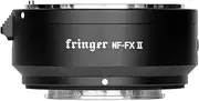 Fringer NF-FX II Fuji Lens Mount Adapter Auto Focus Electronic Ring Compatible with Nikon D/G/E Lens to Fujifilm Camera X-T5 X-Pro3 X-T30II X-T4 X-H2S X-S20 X-E4 Series, Dustproof and Drip Proof