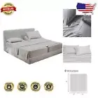 Soft & Cooling Adjustable 5-Piece Split King Bed Sheet Set - 400 Thread Count