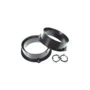Aerpro Rear 6.5" Spacers for Audi Q5 8R 09-16 165mm Speakers 1.5" Tweeter Mounts