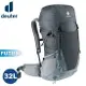 【Deuter 德國 FUTURA 32L 透氣網架背包《黑/水藍》】3400821/輕量登山包/自行車背包/健行包