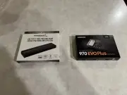 Samsung 970 EVO Plus Series With External Case Adapter