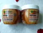 Garnier SkinActive Glow Boost 2-in-1 Facial Mask & Scrub Apricot Vegan. LOT of 2
