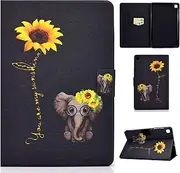 [Vkooer] Smart Case for Samsung Galaxy Tab S6 Lite Case 2024/2022/2020 10.4 inch, SM-P620/P625/P613/P619/P610/P615 Folio Flip Wallet Cover Book Case with Standfunction Card Slot with Pattern Tablet
