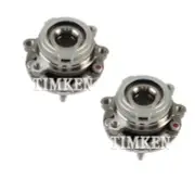 Pair Set 2 Front Timken Wheel Bearing Hub Assies Kit for Nissan Quest Murano FWD (for: Nissan)