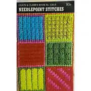 #5407 VTG Coats and Clarks Needlepoint Stitches Book No. 226-A