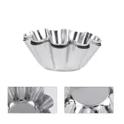 egg tart tin Puto Molder Filipino Nonstick Cake Cup Steel Egg Tart Liners Egg
