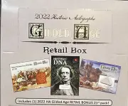 2022 Historic Autographs Gilded Age 20-box Retail case
