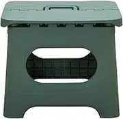 Folding Step Stool with Handle, Foldable Stool with Handle, Portable Foldable Mini Fishing Stool for Adults, Heavy Duty, Lightweight Chair, Non-Slip Folding Stool