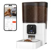 ADVWIN 6L Automatic Pet Feeder with HD Camera Support 2.4GHz/5GHz WiFi