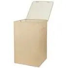 New Foldable Laundry Basket with Lid & Handles, Storage Organizer