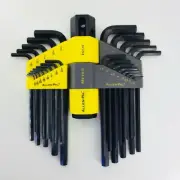SAE & Metric Hex Key Set with Torque Handle by Allen-Pal (26 Piece)