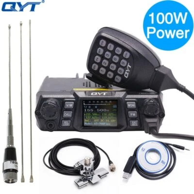 QYT KT-780 Plus 100W Powerful VHF 136-174mhz Ham Mobile Radio Transceiver 200CH