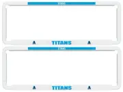NRL Car Number Plate Frame - Set Of Two - Gold Coast Titans - Front/Back