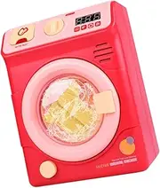 ibasenice Plastic Washing Machine Toy Portable Educational Toy Set Simulated Boys and Girls Cleaning Toy for Early Learning