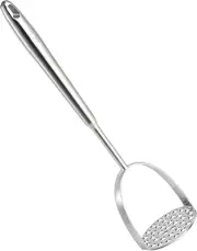 Heavy Duty Mashed Potatoe Masher, Professional Integrated Stainless Steel Potato