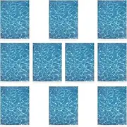 SUPVOX Realistic Water Grain Sticker Decal Fake Water Sheet for DIY Sand Table Micro Landscape