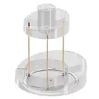 Storage Rack Perfume Display Tray Vanity Makeup Organizer with for Skincare