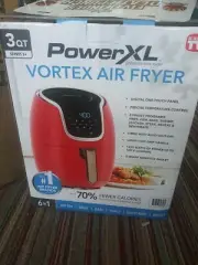 Power Xl Votex Air Fryer 6 In 1 Red