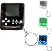[BESPORTBLE] 4pcs Retro Video Game Keychains Console Bag Keyring Favors for Birthday Party Fun Multi Functional White Black Blue Green