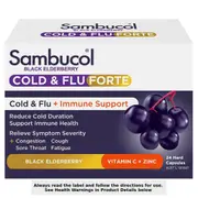 Sambucol Cold & Flu Forte 24 Capsules