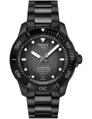 [Tissot] Seastar 1000 Powermatic 80 40mm T1208073305100 Watch in Black