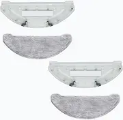 Mop Bracket，Compatible for Roidmi，Eve Plus Sweeping Mopping All-in-One Vacuum Cleaner Accessories Cleaning Mop Pad Parts Kit(4pcs)