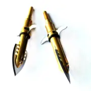 12pcs 100Gr Bow Arrow Heads Broadheads Archery Target Hunting Shooting Practice