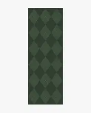 75' x 215' | Machine Washable Runner Rug | Kid & Pet Friendly | Indoor Rug | Oliver Argyle Forest Green Flatwoven Rug | Ruggable