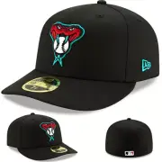 New Era Arizona Diamondbacks 5950 Fitted Hat MLB Official Alt Low Profile Cap